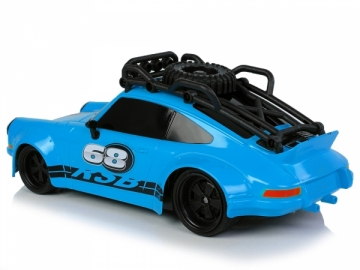 Nuotoliniu būdu valdomas sportinis automobilis, 1:18, mėlynas