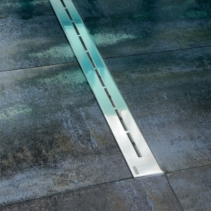 Nutekamasis dušo latakas Ravak Runway (30, 75, 85, 95,105 cm) Prie sienos 105 cm Trapai, latakai, sifonai