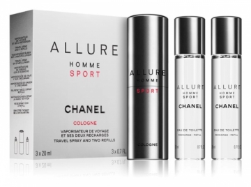 Odekolonas Chanel Allure Homme Sport Cologne EDC 2 x 20 ml Kvepalų ir kosmetikos rinkiniai