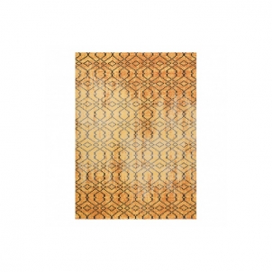 Oranžinis lauko kilimas su raštais MUNDO Glamour | 120x170 cm