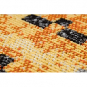 Oranžinis lauko kilimas su raštais MUNDO Glamour | 180x270 cm