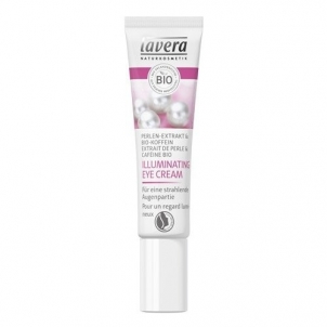 Paakių kremas Lavera Brightening Eye Cream Pearl Extract & (Illuminating Eye Cream) 15 ml Paakių priežiūros priemonės
