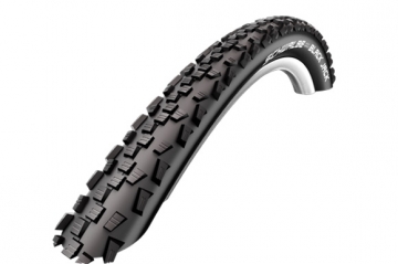 Padanga 26 Schwalbe Black Jack HS 407, Active Wired 54-559 Black / Bicycle wheels, tires and their details