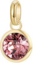 Pakabukas Brosway Gold plated pendant with Très Jolie BTJM250 crystal Charms
