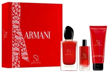 Perfumed water Armani Sì Passione EDP 100 ml (Set 3)