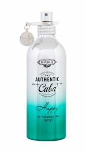 Perfumed water Cuba Authentic Happy Eau de Parfum 100ml Perfume for women