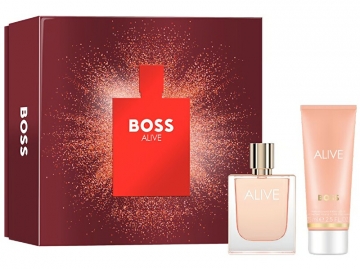 Parfumuotas vanduo Hugo Boss Boss Alive EDP 50 ml + kūno pienelis 75 ml Kvepalų ir kosmetikos rinkiniai
