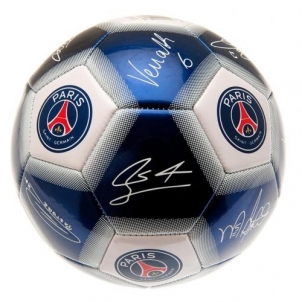 Paris Saint - Germain F.C. futbolo kamuolys (Su parašais)