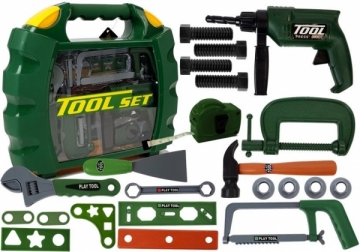 „Pasidaryk pats“ įrankių rinkinys, žalias Profesijų žaislai