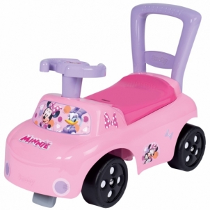 Paspiriamas automobilis - Minnie Mouse, rožinis Minamos ir paspiriamos mašinėlės