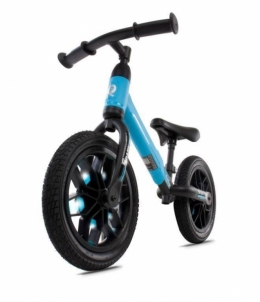 Paspiriamas dviratukas su LED - Spark, mėlynas Balansiniai dviratukai
