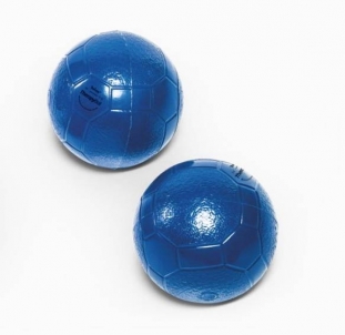 Pasunkinti Kamuoliukai Tonkey Therapyball 10cm Mėlyni 2 x 500g Masažo priemonės