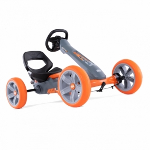 Pedalais minamas kartingas - BERG Gokart Reppy Racer, pilkas Bērnu elektromobīļi