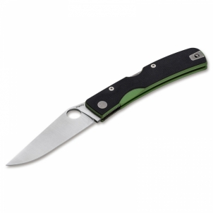Knife Manly Peak black/toxic One Hand CPM S90V 59-61 HRC 