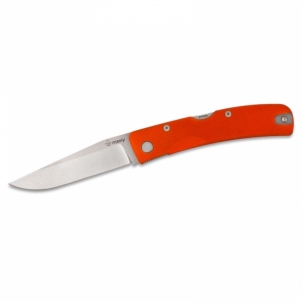 Knife Manly Peak ORANGE Two Hand D2 59-61 HRC Knives and other tools