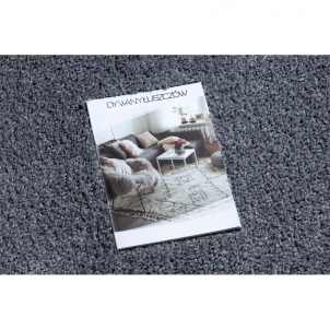 Pilkas kilimas su kutais BERBER | 140x190 cm 