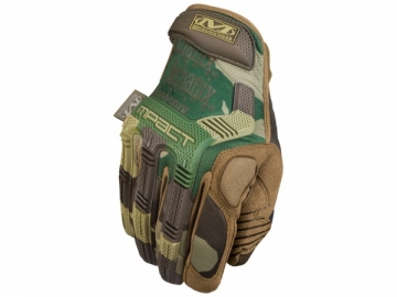 Pirštinės Mechanix Wear M-Pact Glove Woodland MPT-77 Taktiskie cimdi