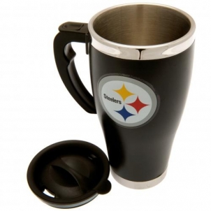 Pittsburgh Steelers prabangus kelioninis puodelis