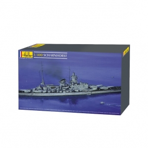 Plastikinis modelio rinkinys Heller 81085 Laivas Scharnhorst 1:400 Līmējamie konstruktori
