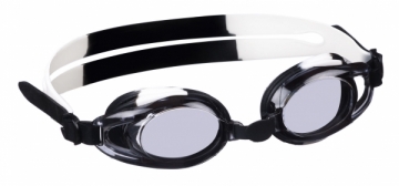 Plaukimo akiniai Training UV antifog 9907 01 black/w Glāzes ūdens sporta veidi