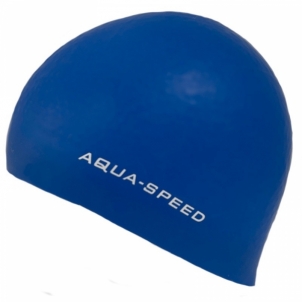 Plaukimo kepuraitė AQUA SPEED 3 D, Spalva juoda