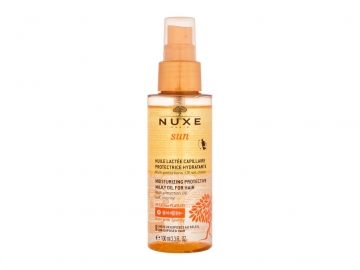 Plaukų aliejus ir serumas saules pažeistiems plaukams NUXE Sun Milky Oil Spray100ml Plaukų stiprinimo priemonės (fluidai, losjonai, kremai)
