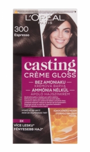 Plaukų dažai L´Oréal Paris Casting Creme Gloss 300 Espresso Hair Color 48ml Matu krāsas