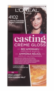 Plaukų dažai L´Oréal Paris Casting Creme Gloss 4102 Iced Chocolate Hair Color 48ml Plaukų dažai