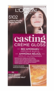 Plaukų dažai L´Oréal Paris Casting Creme Gloss 5102 Iced Mocha Hair Color 48ml Plaukų dažai
