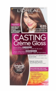 Plaukų dažai L´Oreal Paris Casting Creme Gloss Cosmetic 1ks Shade 635 Chocolate Bonbon Plaukų dažai