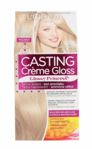 Plaukų dažai L´Oreal Paris Casting Creme Gloss Glossy Princess Cosmetic 1ks Shade 1010 Light Iced Blonde Hair dyes