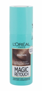 Plaukų dažai L´Oréal Paris Magic Retouch Brown Instant Root Concealer Spray Hair Color 75ml Matu krāsas