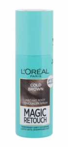 Plaukų dažai L´Oréal Paris Magic Retouch Cold Brown Instant Root Concealer Spray Hair Color 75ml 