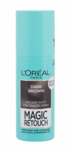 Plaukų dažai L´Oréal Paris Magic Retouch Dark Brown Instant Root Concealer Spray Hair Color 75ml Hair dyes