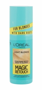 Plaukų dažai L´Oréal Paris Magic Retouch Light Blonde Instant Root Concealer Spray Hair Color 75ml Plaukų dažai