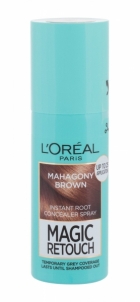 Plaukų dažai L´Oréal Paris Magic Retouch Mahagony Brown Instant Root Concealer Spray Hair Color 75ml Plaukų dažai