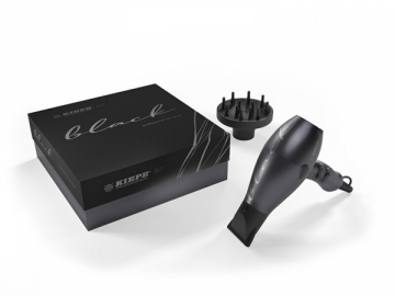 Plaukų džiovintuvas KIEPE Professional Professional hair dryer with diffuser K- Professional black Hair dryers