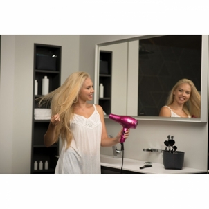 Plaukų džiovintuvas Solis Light & Strong Pink hair dryer