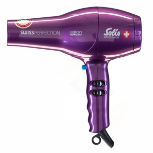 Plaukų džiovintuvas Solis Swiss Perfection Violet hair dryer Plaukų džiovintuvai