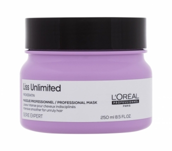 Plaukų mask L´Oréal Professionnel Expert Liss Unlimited Mask Cosmetic 250ml Masks for hair