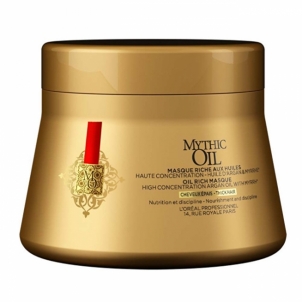 Plaukų kaukė Loreal Professionnel Oil mask for thick and unruly hair Mythic Oil(Masque Thick Hair) - 200 ml