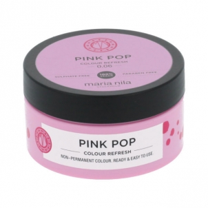 Plaukų mask Maria Nila Fine nourishing mask without permanent color pigments Pink ( Colour Refresh Mask) 300 ml 
