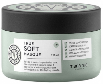 Plaukų kaukė Maria Nila Moisturizing Mask with Argan Oil for Dry Hair True Soft (Masque) 250 ml Kaukės plaukams