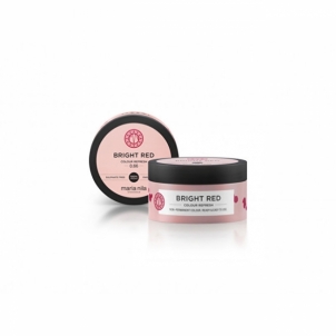 Plaukų kaukė Maria Nila Soft nourishing mask without permanent color pigments Bright Red ( Colour Refresh Mask) 100 ml 