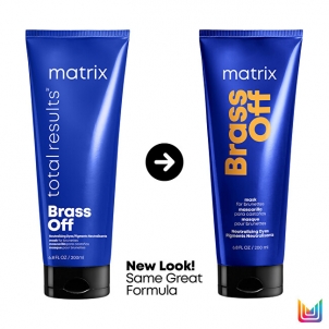 Plaukų mask Matrix Mask for neutralizing yellow tones of blonde hair Total Results (Brass Off Color Obsessed) 200 ml