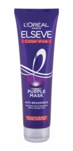Plaukų kaukė šviesiems plaukams L´Oréal Paris Elseve Color Vive Purple 150ml Kaukės plaukams