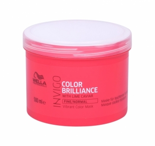 Plaukų kaukė Wella Invigo Color Brilliance Hair Mask 500ml for Fine/Normal hair Маски для волос