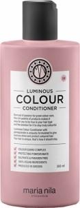 Plaukų kondicionierius Maria Nila Brightening and Reinforcing Conditioner for Colored Hair without Sulfates and Parabens Luminous Colour 100 ml Matu kondicionieri, balzāmi