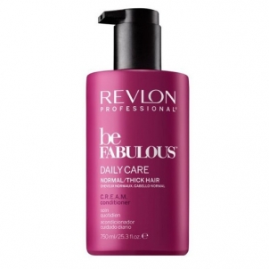 Plaukų kondicionierius Revlon Professional Conditioner for Normal to Thin Hair Be Fabulous ( Daily Care Normal/Thick Hair Cream Conditioner) 750 ml