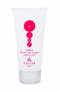 Plaukų kremas Kallos Cosmetics KJMN Shine Hair Cream Hair Cream 50ml Укрепляющие волосы средства(флуиды, лосьоны, кремы)